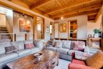 Interior decor varies in living room